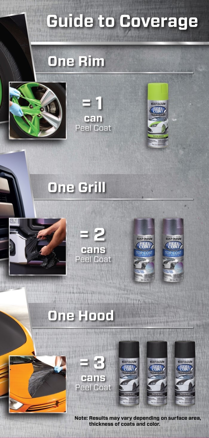 RustOleum Automotive 10 oz. Peel Coat Black Lens Tint Spray Paint (6